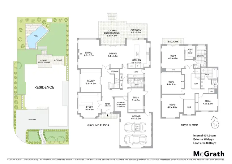 Floorplan of Homely house listing, 138 Junction Lane, Wahroonga NSW 2076