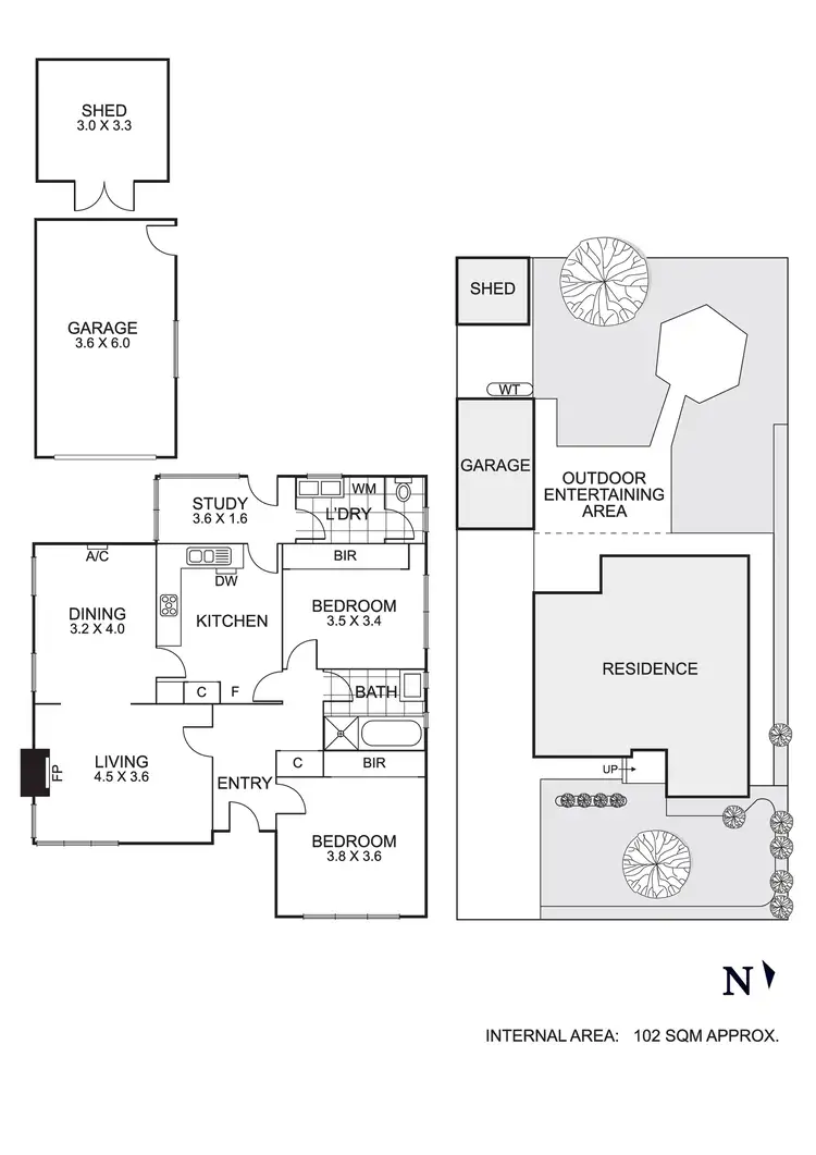 Floorplan of Homely house listing, 15 Autumn Street, Coburg VIC 3058