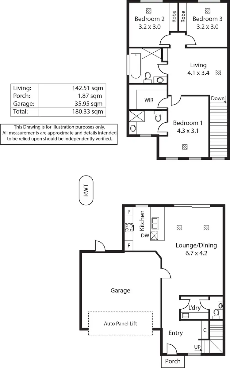 Floorplan of Homely house listing, 2B Gregory Avenue, Campbelltown SA 5074