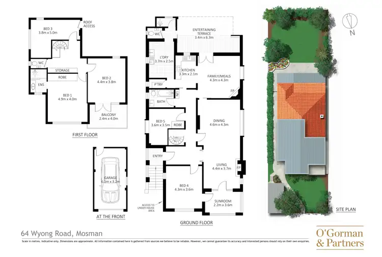 Floorplan of Homely house listing, 64 Wyong Road, Mosman NSW 2088
