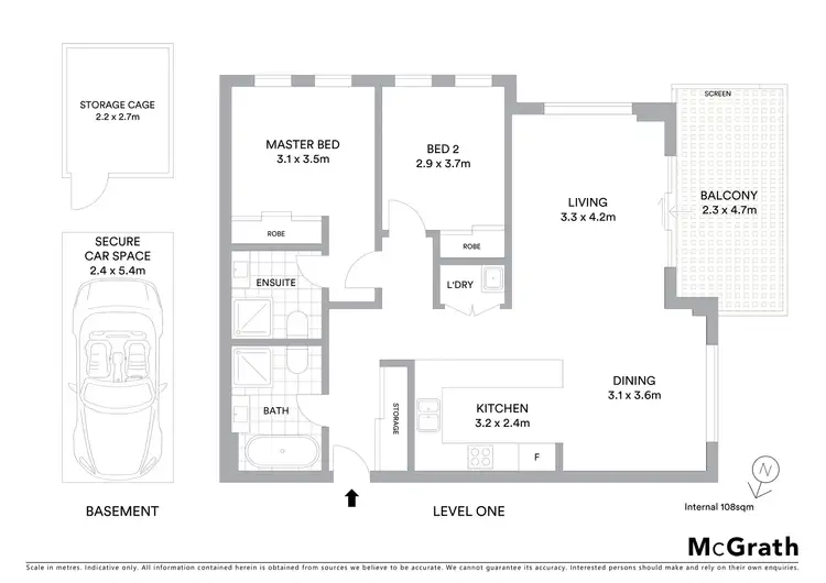 Floorplan of Homely apartment listing, 113/38 Highbury Road, North Kellyville NSW 2155