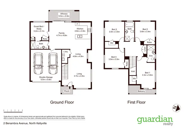 Floorplan of Homely house listing, 2 Benambra Avenue, North Kellyville NSW 2155