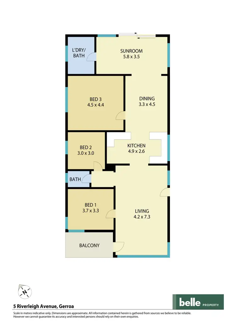 Floorplan of Homely house listing, 5 Riverleigh Avenue, Gerroa NSW 2534