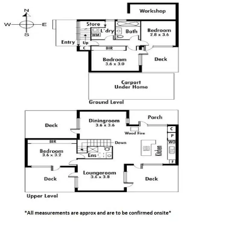 Floorplan of Homely house listing, 34 Hunter Street, Monbulk VIC 3793