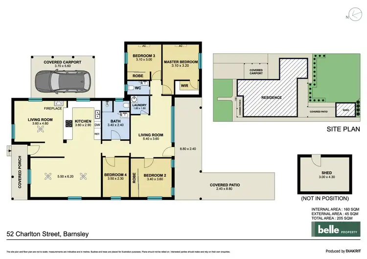 Floorplan of Homely house listing, 52 Charlton Street, Barnsley NSW 2278