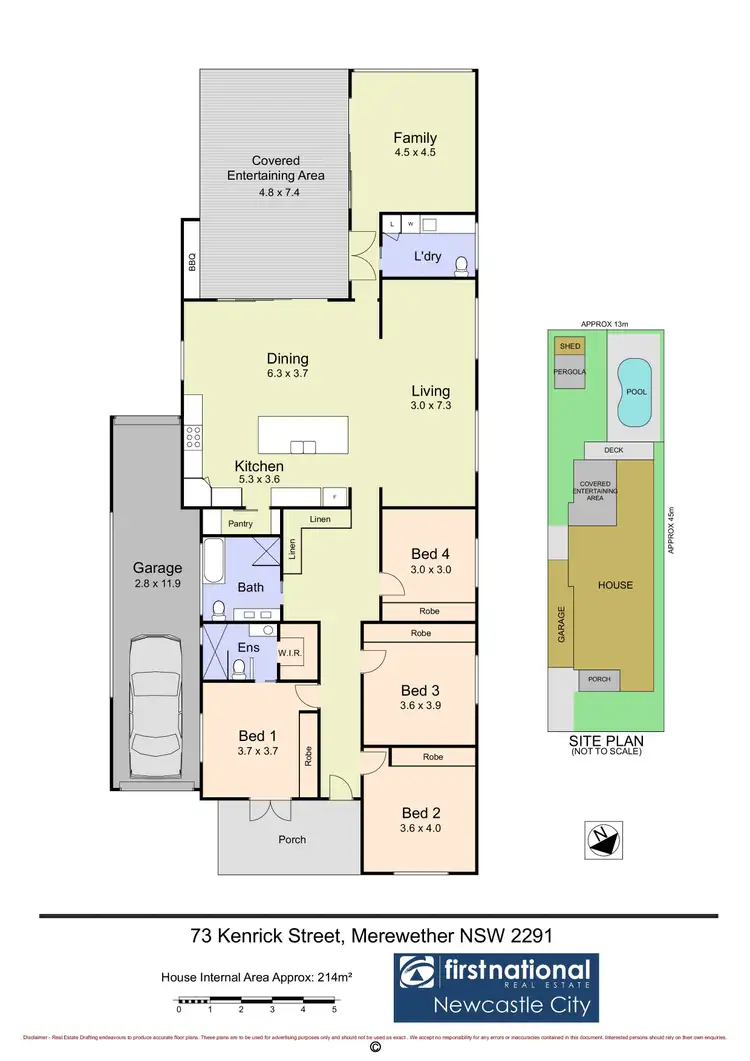 Floorplan of Homely house listing, 73 Kenrick Street, Merewether NSW 2291