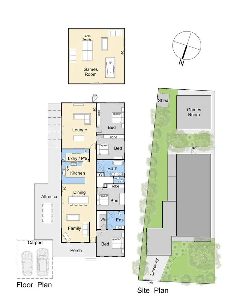 Floorplan of Homely house listing, 27 Carisbrooke Street, Balnarring Beach VIC 3926