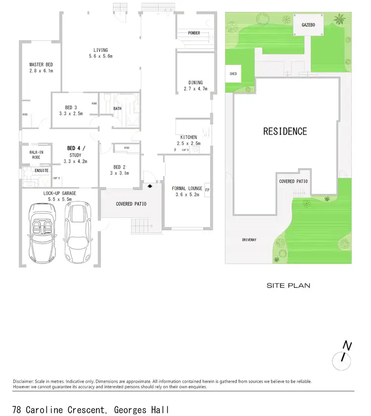 Floorplan of Homely house listing, 78 Caroline Crescent, Georges Hall NSW 2198
