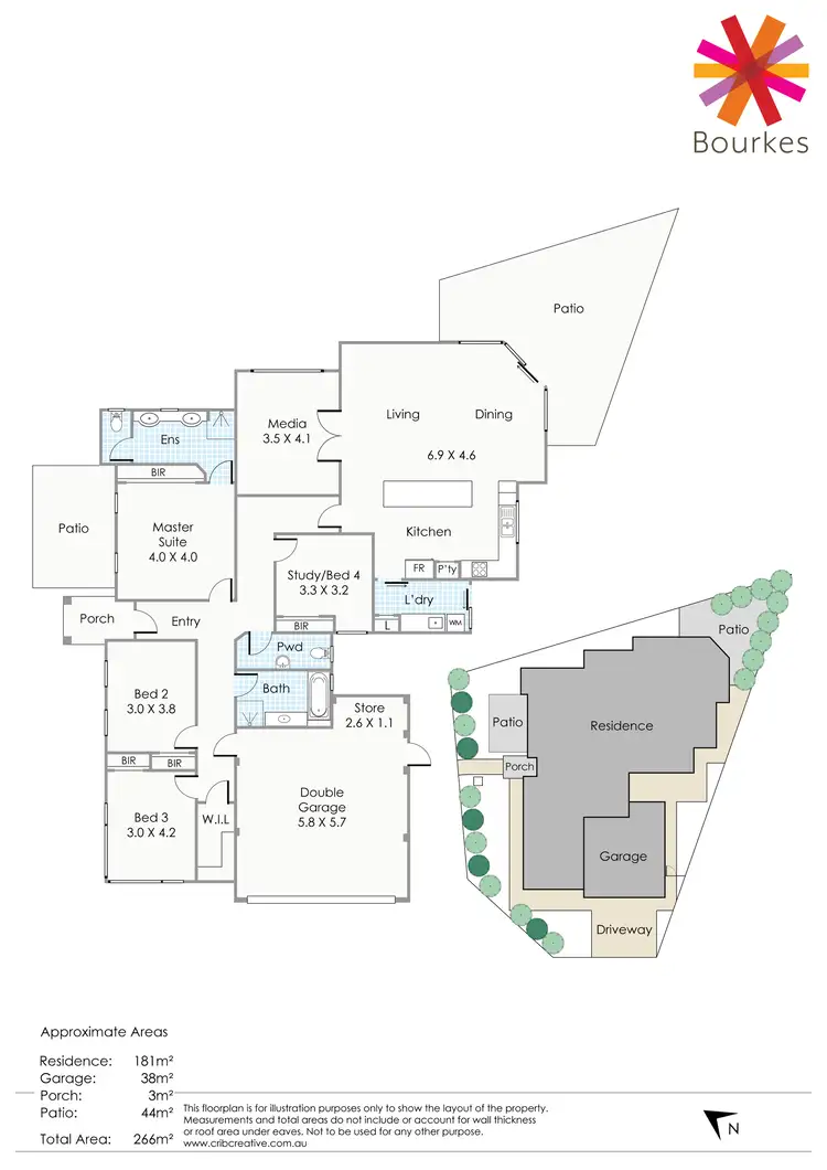 Floorplan of Homely house listing, 40a Crawshaw Crescent, Manning WA 6152