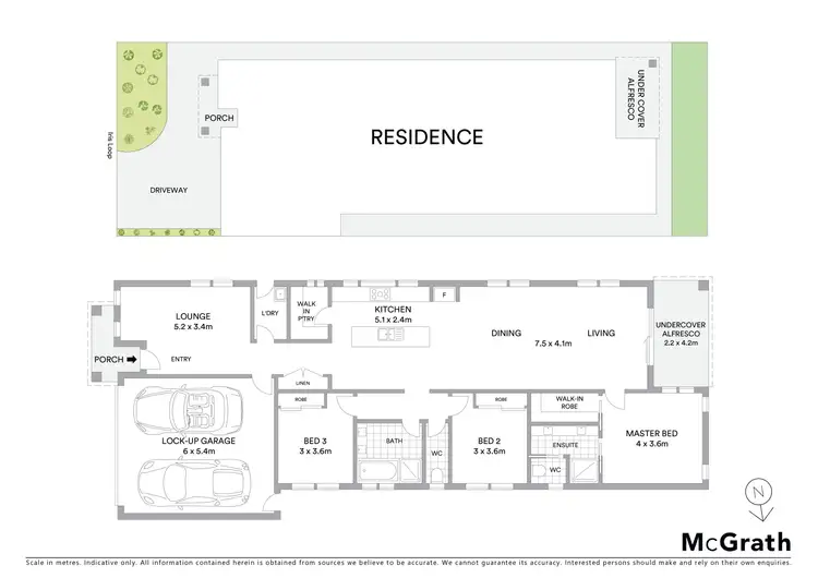 Floorplan of Homely house listing, 77A Iris Loop, Armstrong Creek VIC 3217