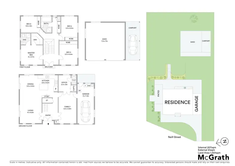 Floorplan of Homely house listing, 15 Neill Street, Frenchville QLD 4701