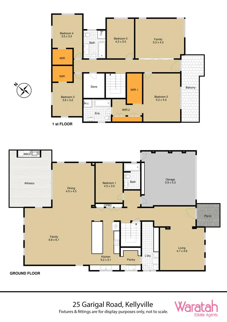 Floorplan of Homely house listing, 25 Garigal Road, North Kellyville NSW 2155