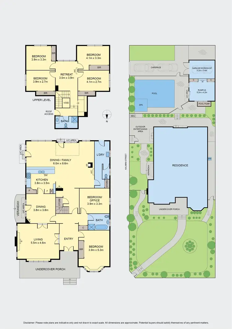Floorplan of Homely house listing, 76 Napier Crescent, Essendon VIC 3040