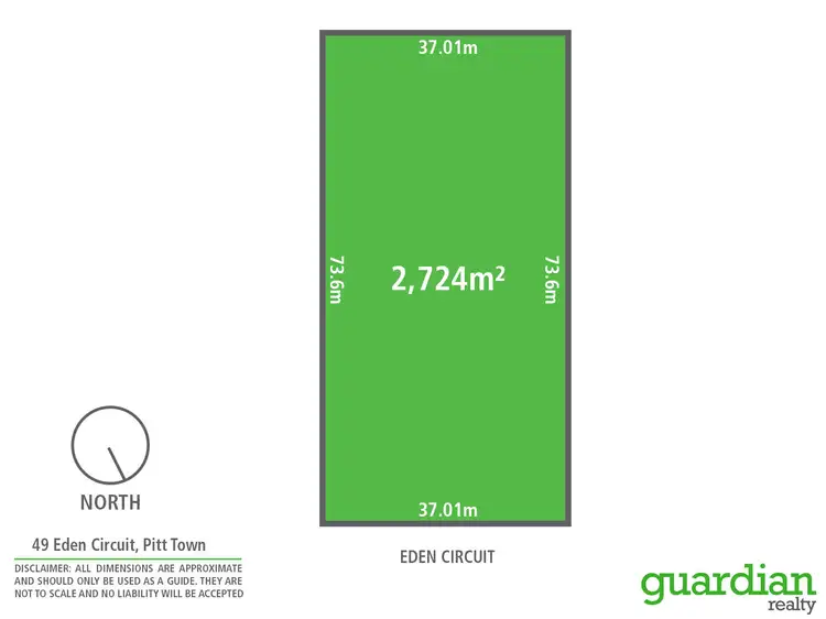 Floorplan of Homely land listing, 49 Eden Circuit, Pitt Town NSW 2756