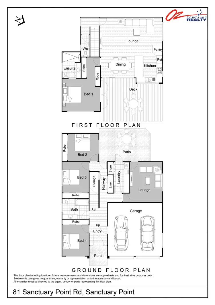Floorplan of Homely house listing, 81 Sanctuary Point Road, Sanctuary Point NSW 2540