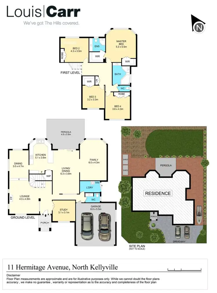 Floorplan of Homely house listing, 11 Hermitage Avenue, North Kellyville NSW 2155