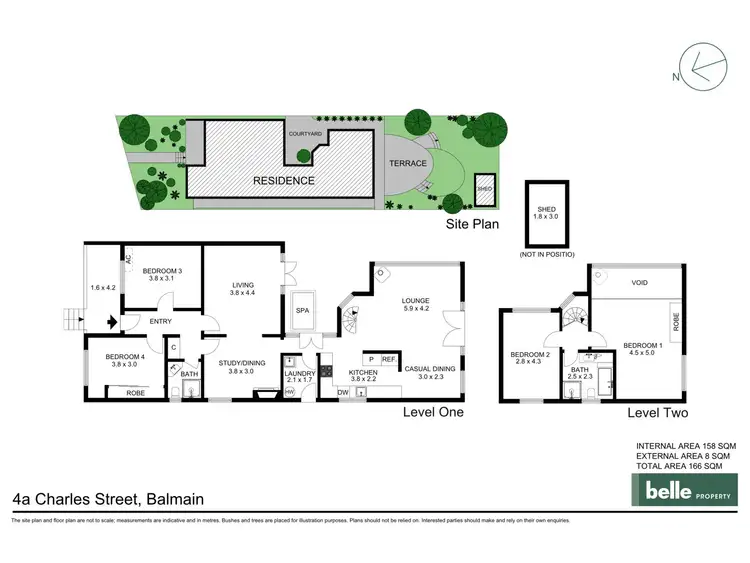 Floorplan of Homely house listing, 4A Charles Street, Balmain NSW 2041