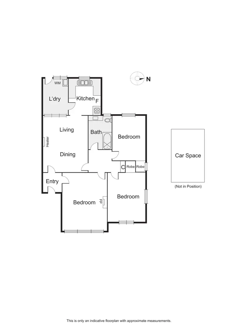 Floorplan of Homely block of units listing, 389 Barkly Street, Elwood VIC 3184