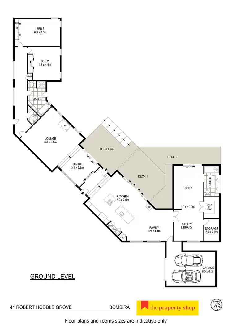 Floorplan of Homely house listing, 41 Robert Hoddle Grove, Mudgee NSW 2850