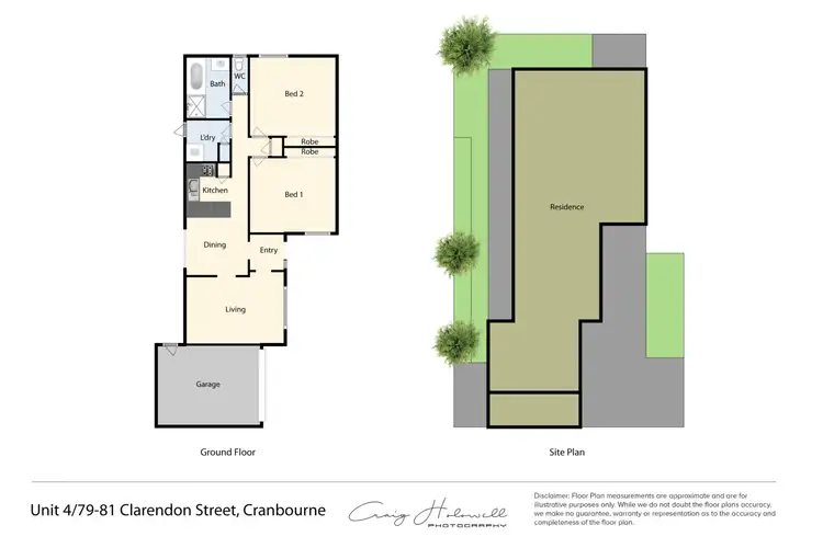 Floorplan of Homely unit listing, 4/79-81 Clarendon Street, Cranbourne VIC 3977