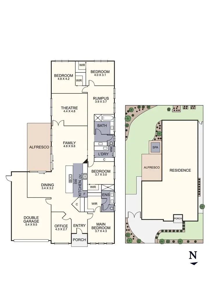 Floorplan of Homely house listing, 207 Linsell Boulevard, Cranbourne East VIC 3977