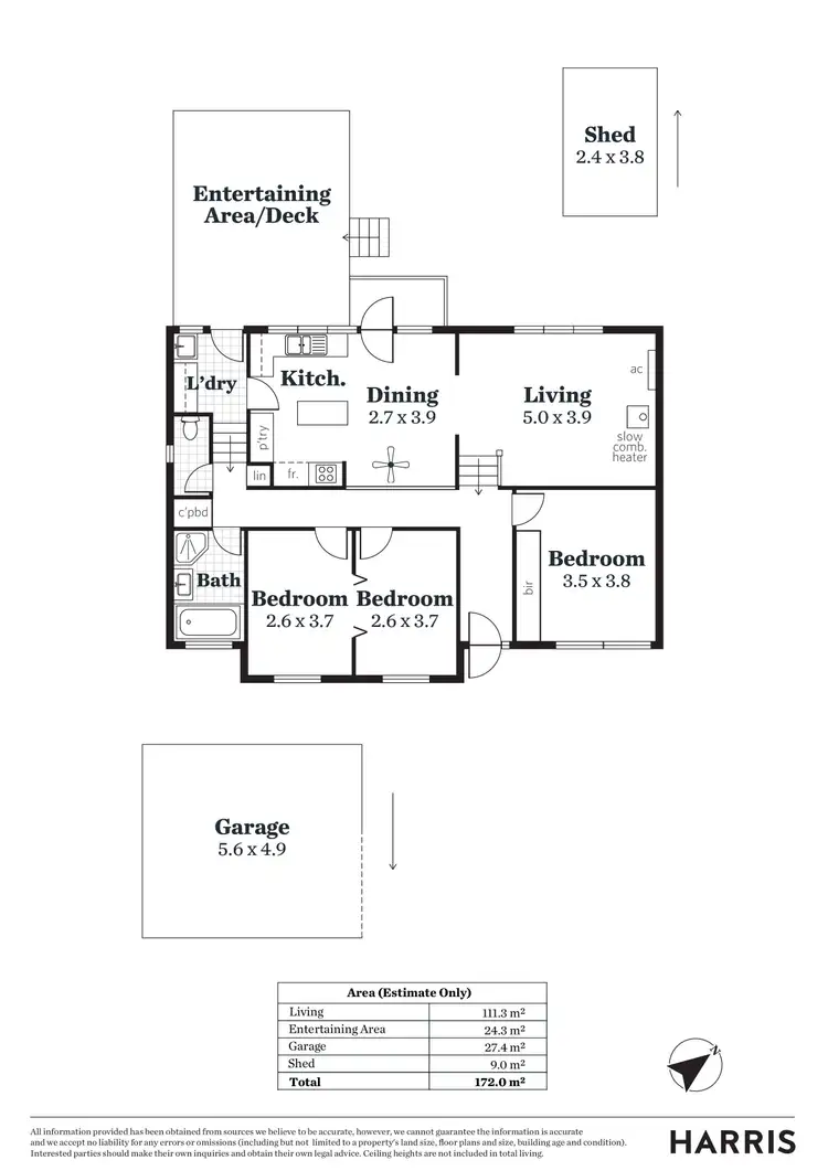 Floorplan of Homely house listing, 10 Wattle Street, Bridgewater SA 5155