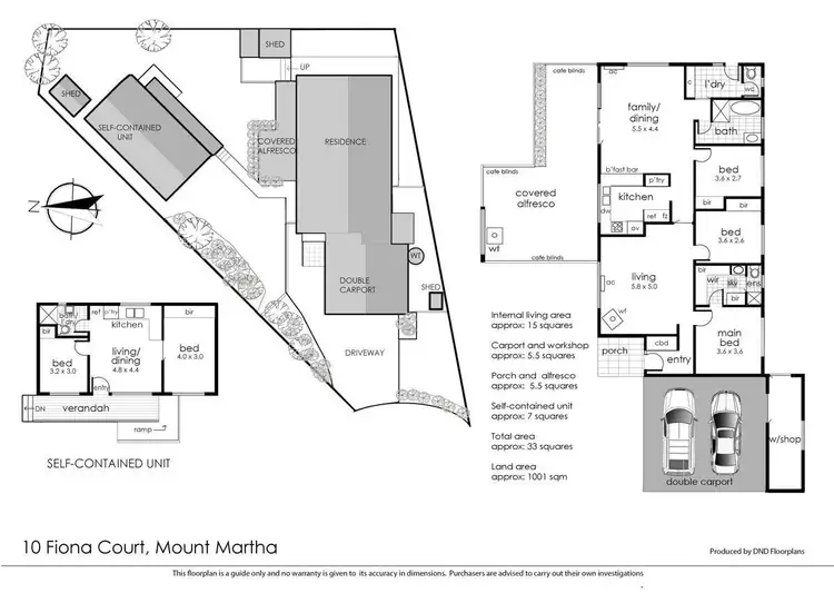 Floorplan of Homely house listing, 10 Fiona Court, Mount Martha VIC 3934