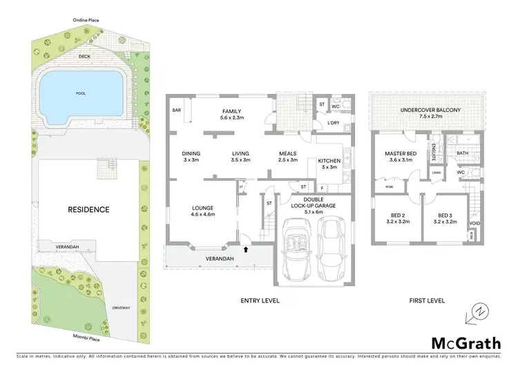 Floorplan of Homely house listing, 10 Moonbi Place, Kareela NSW 2232
