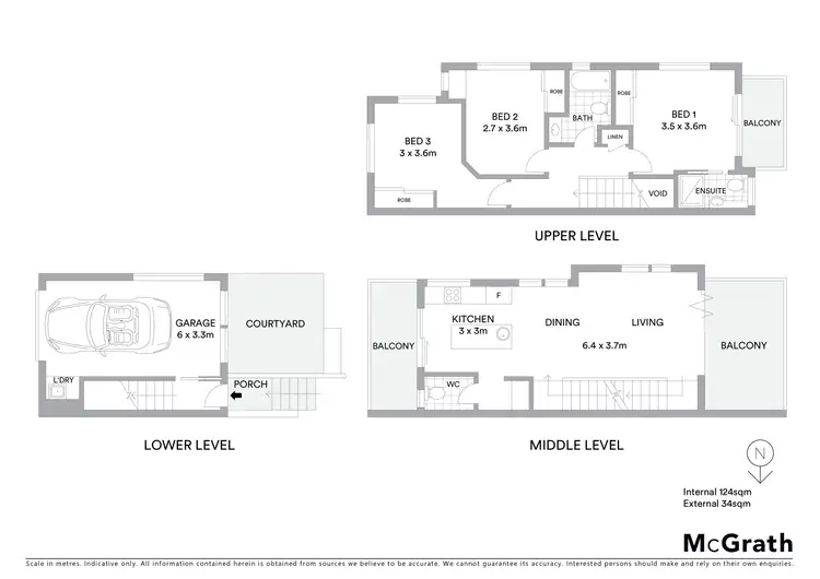 Floorplan of Homely townhouse listing, 7/126 School Road, Yeronga QLD 4104