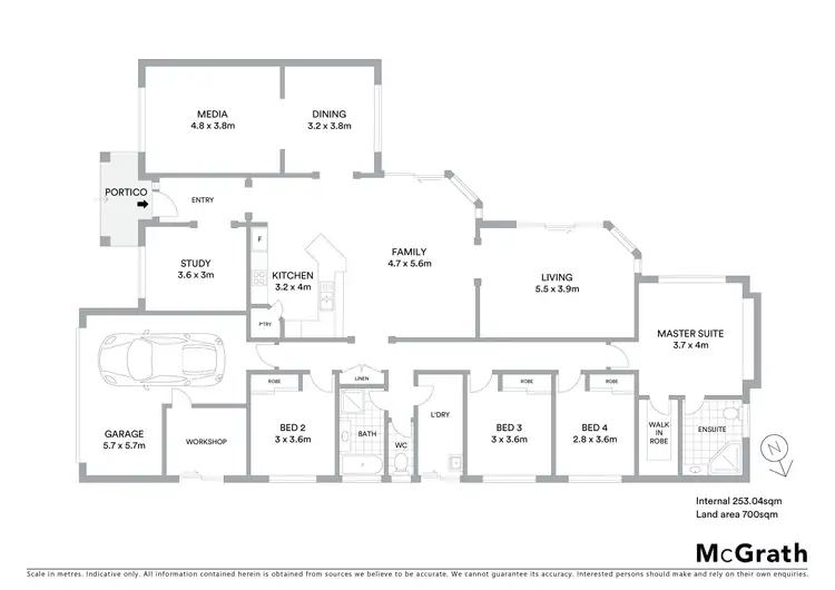 Floorplan of Homely house listing, 24 Matthew Crescent, Pelican Waters QLD 4551