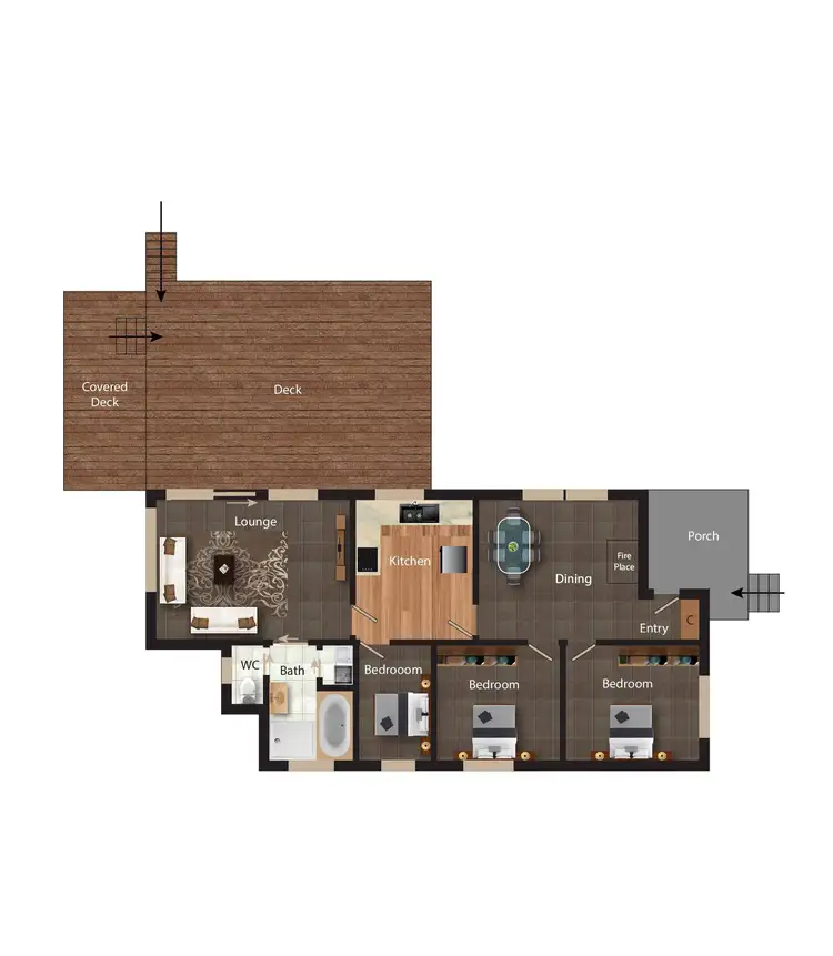 Floorplan of Homely house listing, 100 Ross Road, Queanbeyan NSW 2620
