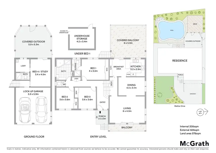 Floorplan of Homely house listing, 31 Mather Drive, Bonnells Bay NSW 2264