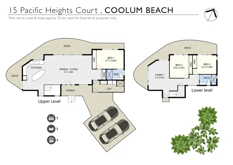 Floorplan of Homely house listing, 15 Pacific Heights Court, Coolum Beach QLD 4573