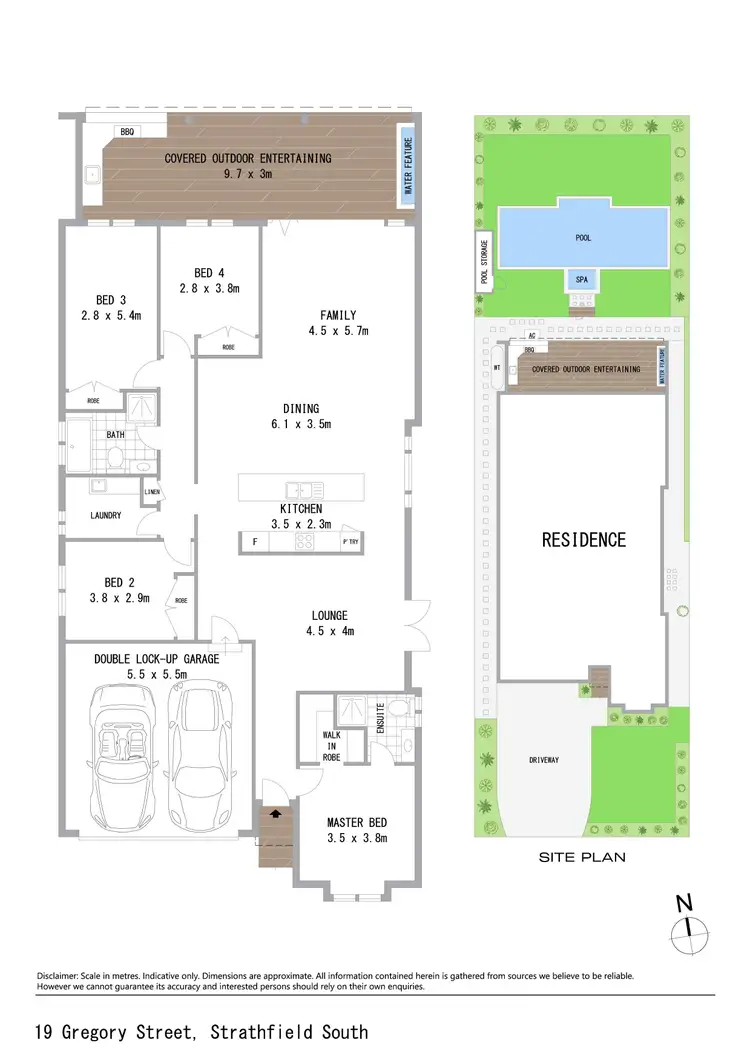 Floorplan of Homely house listing, 19 Gregory Street, Strathfield South NSW 2136