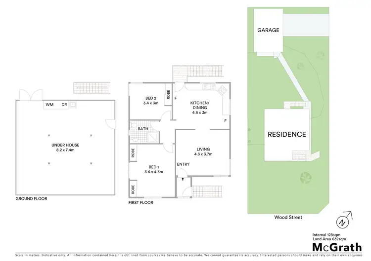 Floorplan of Homely house listing, 66 Wood Street, Depot Hill QLD 4700