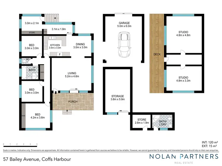 Floorplan of Homely house listing, 57 Bailey Avenue, Coffs Harbour NSW 2450