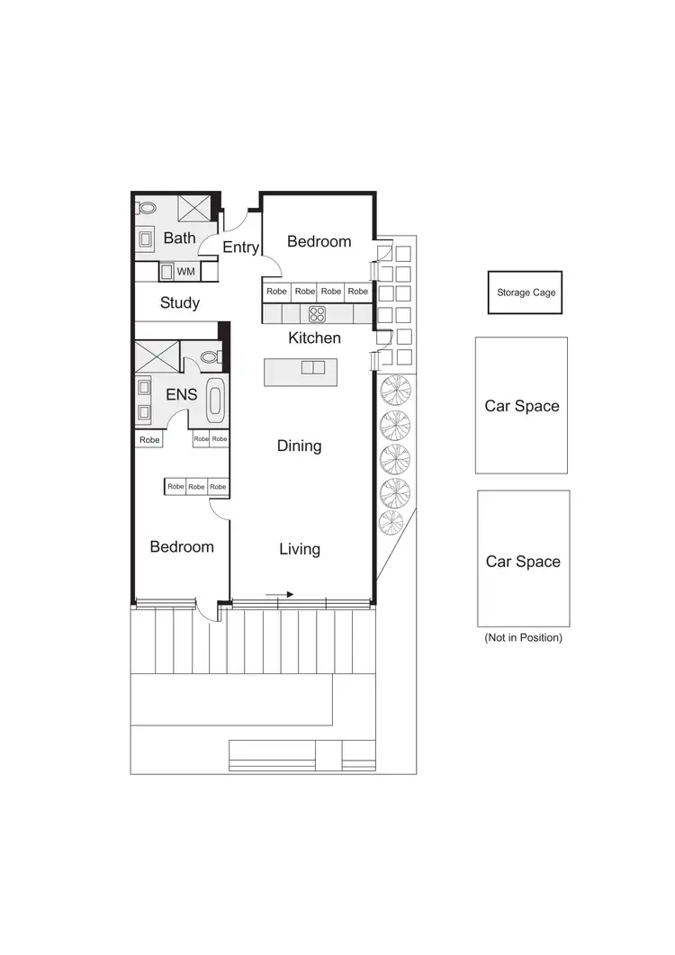 Floorplan of Homely apartment listing, G05/47 Ormond Esplanade, Elwood VIC 3184