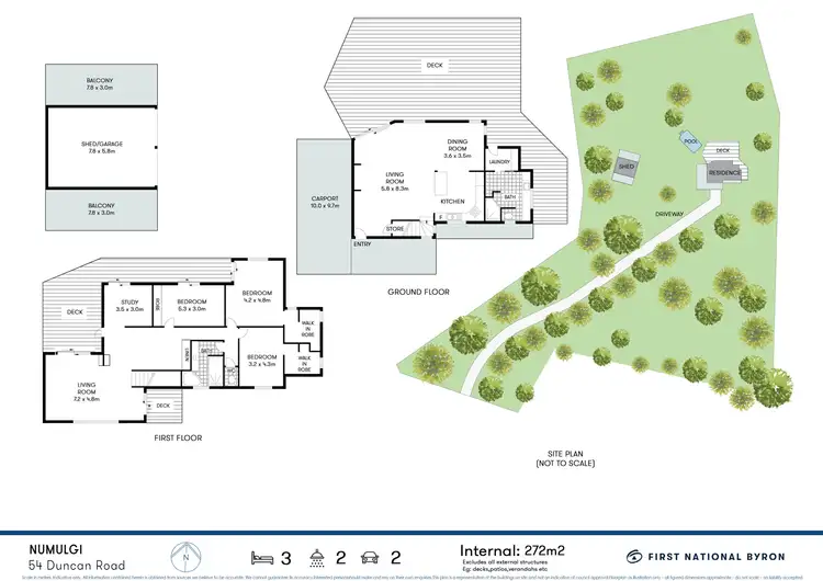 Floorplan of Homely rural property listing, 54 Duncan Road, Numulgi NSW 2480