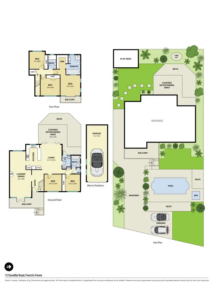 Floorplan of Homely house listing, 15 Dundilla Road, Frenchs Forest NSW 2086