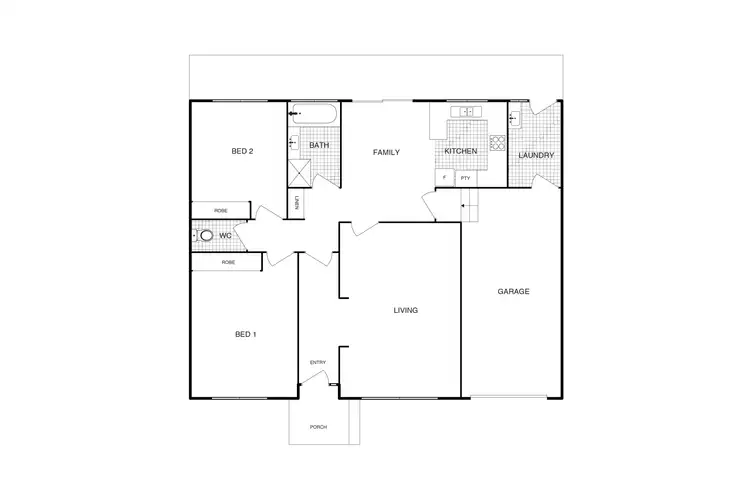 Floorplan of Homely house listing, 3 Inglis Place, Latham ACT 2615