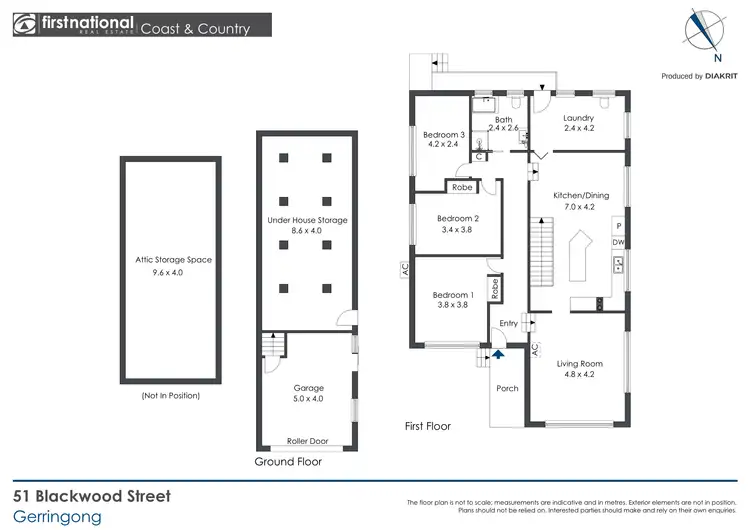 Floorplan of Homely house listing, 51 Blackwood Street, Gerringong NSW 2534