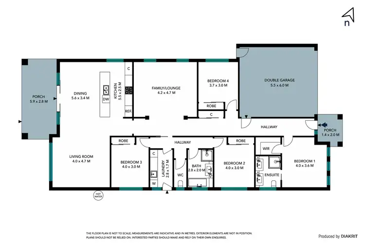 Floorplan of Homely house listing, 38 McKenzie Way, Doreen VIC 3754