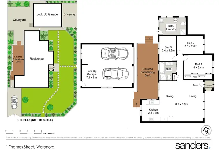Floorplan of Homely house listing, 1 Thames Street, Woronora NSW 2232