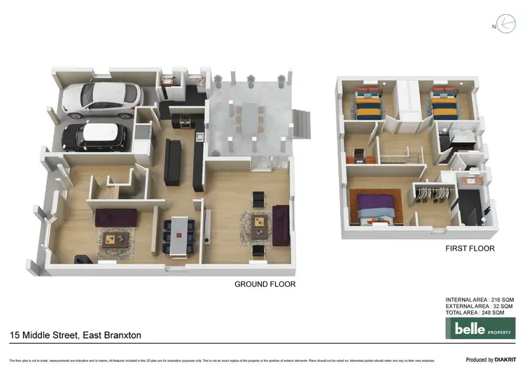 Floorplan of Homely house listing, 15 Middle Street, East Branxton NSW 2335