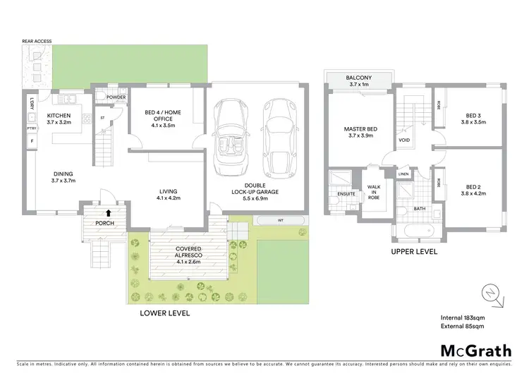 Floorplan of Homely townhouse listing, 6/27 Mt Pleasant Road, Belmont VIC 3216