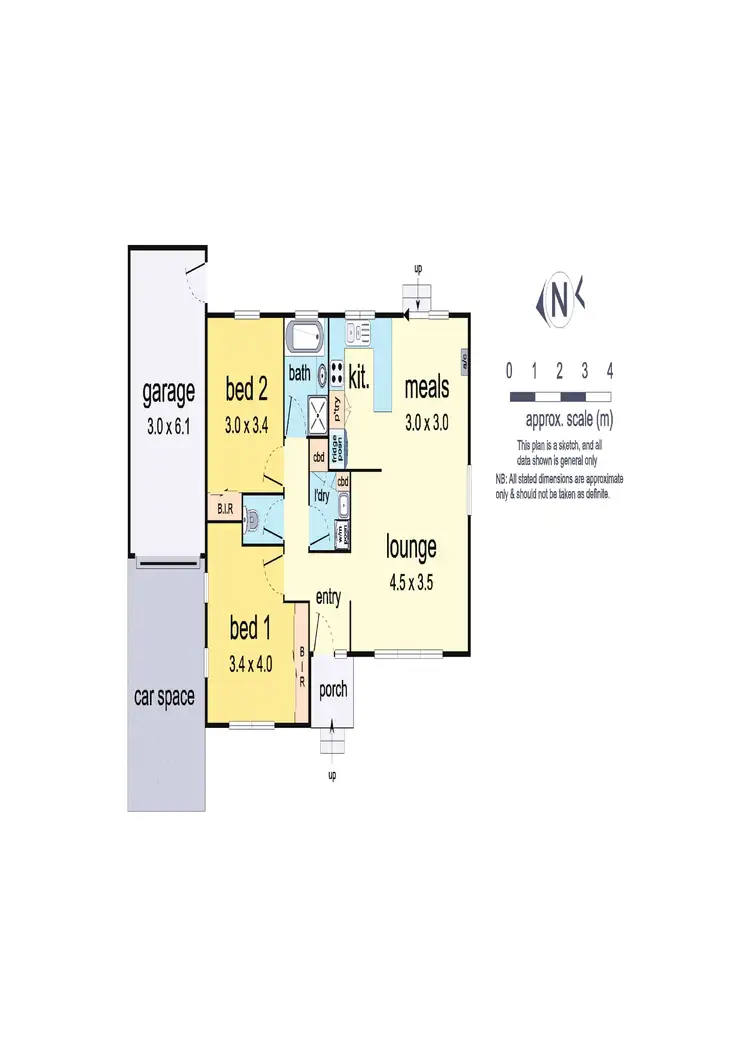 Floorplan of Homely unit listing, 8/20 Loughnan Road, Ringwood North VIC 3134