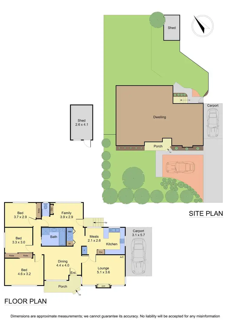 Floorplan of Homely unit listing, 1/22 Morwell Avenue, Watsonia VIC 3087
