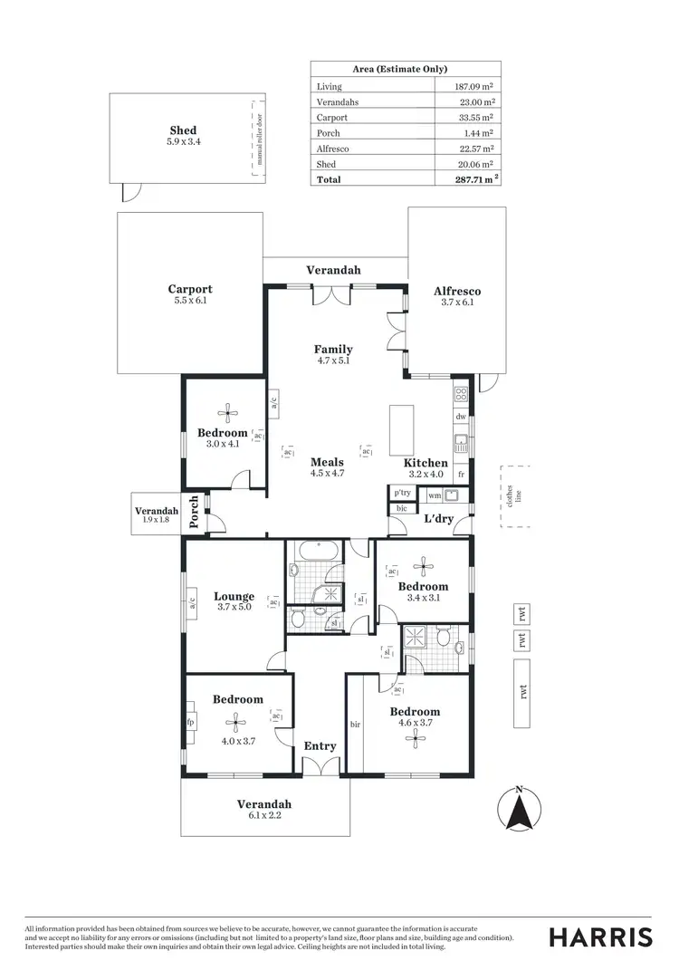 Floorplan of Homely house listing, 50 The Grove, Lower Mitcham SA 5062