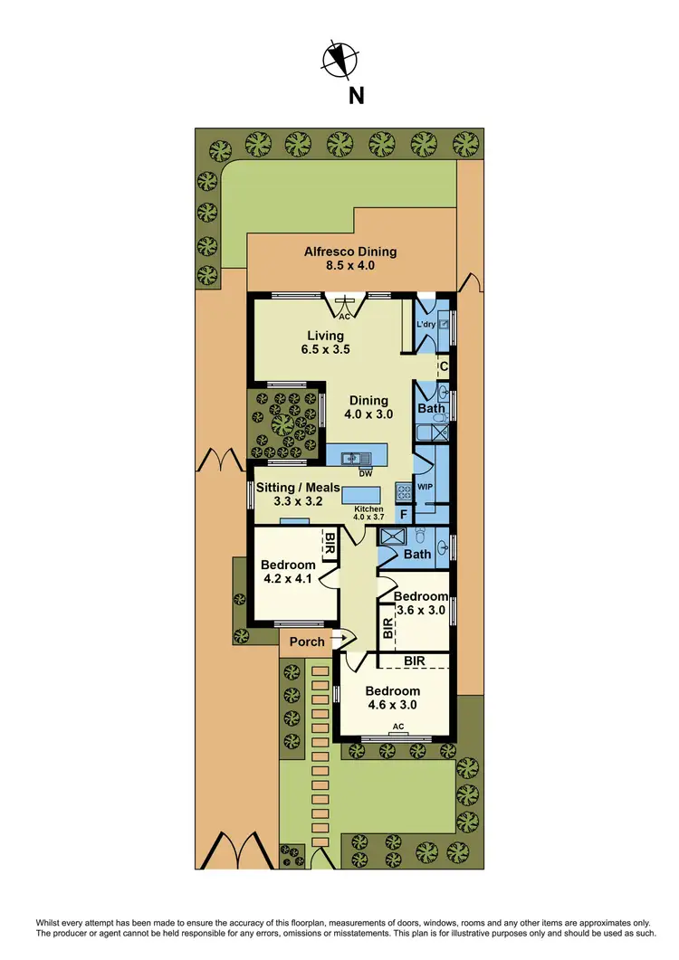 Floorplan of Homely house listing, 33 Kingston Street, Yarraville VIC 3013