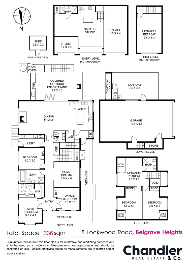 Floorplan of Homely house listing, 8 Lockwood Road, Belgrave Heights VIC 3160